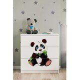  Dječja komoda - PANDA 2 - bijela | shoptok.hr
