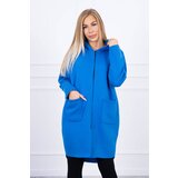 Kesi Insulated sweatshirt with longer back purple blue | Eponuda.ba