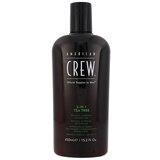 American Crew 3-IN-1 tea tree šampon, regenerator i gel za tuširanje u jednom 450 ml za muškarce Cijene