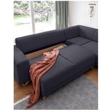 Miuform Antracitno siva sklopiva/s prostorom za odlaganje kutna garnitura (s desnim kutom/u obliku slova L) Classy Sophie – | shoptok.hr