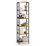 Songmics Knjižna omara 5 polic 30x40x178 cm rjava, (5000250307) Cene