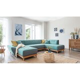 Miuform Tirkizna sklopiva kutna garnitura (s desnim kutom/u obliku slova "U") Dazzling Daisy – | shoptok.hr