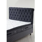 Hanah home Sonata Set 120 x 200 v2 - Anthracite Anthracite Single Mattress, Base & Headboard | ePonuda.com