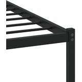vidaXL Posteljni okvir brez vzmetnice z vzglavjem rjavi 90x200 cm | Shoptok.si