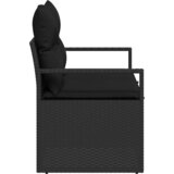  Vrtni kauč s jastukom s pohranom 120 x 62 x 69 cm poliratan | Eponuda.ba