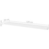  Zidne police 4 kom bijele 120 cm | Eponuda.com