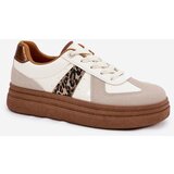 Boto Women's Platform Sneakers Leopard Beige Lincidi | Shoptok.si