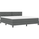  Krevet s opruga kutije Tamno siva 180 x 200 cm tkanina | shoptok.hr