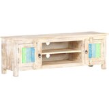 TV ormarić 120 x 30 x 40 cm od grubog bagremovog drva | shoptok.hr