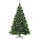  Umjetno božićno drvce s stalakom Zelena 210 cm PE i PVC | shoptok.hr