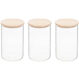 Five Set 3 tegle hermet 1 l boro staklo drvo (209252) | ePonuda.com