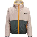 Napapijri Prehodna jakna 'A-THUR' bež / temno zelena / oranžna | Shoptok.si