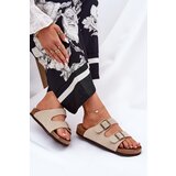 Big Star Suede Women's Slippers With Buckles | ePonuda.com