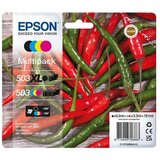Epson Original Multipack 3-Colours 503 Standard + Black 503Xl Ink Cartridge, (21406486) Cene