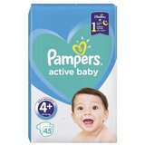 Pampers pelene active baby 4+ maxi, 45/1 Cene