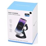  Desktop držač za mobilni telefon magnetic ZJ02 3u1 (wireless punjac za mobilni telefon, slusalice i Apple smart watch) | Eponuda.com