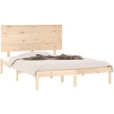  Posteljni okvir iz trdnega lesa 120x190 cm, (20684479) | Shoptok.si