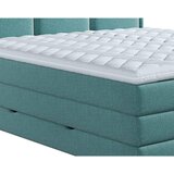 MID.YOU POSTELJA BOXSPRING 180 cm x 200 cm , tekstil turkizna | Shoptok.si
