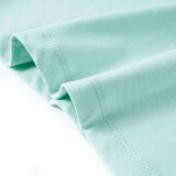  Dječja majica svijetla boja mente 104 | shoptok.hr