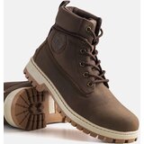Big Star Brown men's hiking boots | Shoptok.si