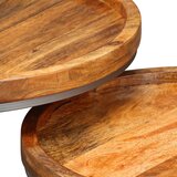  Set Bočnih Stolića 2 kom Masivno Drvo Manga | shoptok.hr