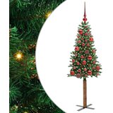  Mršavo božićno drvce Zelena 150 cm PVC i čvrsto drvo bora | shoptok.hr