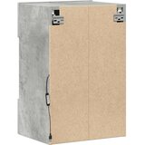  Zidni ormarići s LED svjetlima za TV 2 kom boja betona 40x30x60,5 cm | Eponuda.com