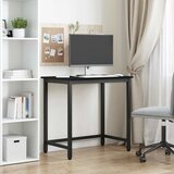  Stol Crni hrast 100 x 50 x 76,5 cm Inženjerska drva i čelik | Eponuda.ba
