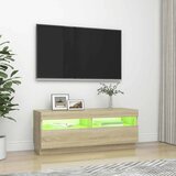 TV ormarić s LED svjetlima boja hrasta sonome 100 x 35 x 40 cm | shoptok.hr