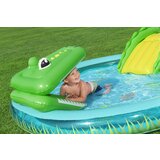  Igralište na napuhavanje Crocodile 224 x 181 x 72 cm Bestway 53166 - zeleno/plavi | shoptok.hr