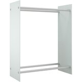  Stalak za drva za ogrjev bijeli 80 x 35 x 100 cm kaljeno staklo | shoptok.hr