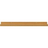  Stenska polica s polico 2 pcs Bež 60 x 9 x 3 cm Konstruiran les, (5000201444) | Shoptok.si
