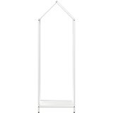  Stalak za drva bijeli 40x25x120 cm Hladno valjani čelik | shoptok.hr