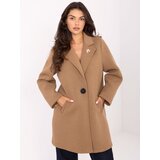 RUE PARIS Coat-IT-PL-FL8153.60-camel | Shoptok.si