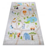 RugsX BAMBINO 50230 pralna preproga Živalski vrt, ulice za otroke protizdrsna - bež / zelena 160x220 cm, (5000175407) | Shoptok.si