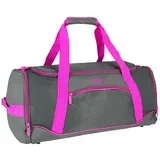Spirit: Gym Športna torba neon pink-sive barve 20x51x23cm