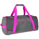 Spirit Spirit: Gym sportska torba neonska ružičasto-siva 20x51x23cm | shoptok.hr