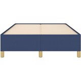  Posteljni okvir moder 120x200 cm blago, (20725205) | Shoptok.si