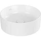 Villeroy Boch 4A1840RW Collaro CeramicPlus 40 x 40 cm nadpultni umivalnik brez odprtine za armaturo | Shoptok.si
