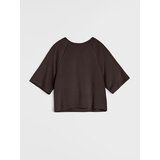 Sinsay Comfort bluza s kratkim rukavima s dodatkom viskoze | shoptok.hr