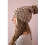 Kesi Cap with fleece Waleria K307 dark beige | shoptok.hr