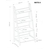 Molarem Home Regal MATIS A - MDF | shoptok.hr
