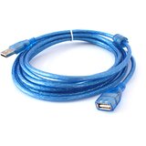  JWD-U1 Kabl USB 2.0 Tip A muški ulaz na USB Tip A ženski ulaz, 3m, Plavi | Eponuda.com