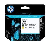 HP 72 original printhead C9384A matte black and yellow standard capacity 1-pack Cene