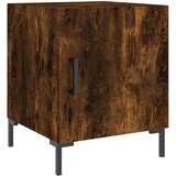  Noćni ormarići 2 kom boja dimljenog hrasta 40x40x50 cm drveni | shoptok.hr