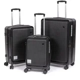 set kofera onyx 3/1 black