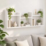  Zidna polica Bijela 97 5 x 17 x 40 cm Konstruirano drvo - Bijela | shoptok.hr