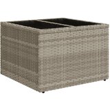  9-dijelni set vrtnih sofa od poliratana s jastucima svjetlosivi | shoptok.hr