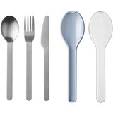 Mepal Ellipse pribor potovalna barva Nordic Blue | Shoptok.si