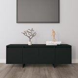 The Living Store TV omarica črna 120x30x40,5 cm inženirski les - TV Omarica, (21375722) Cene